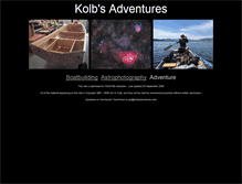 Tablet Screenshot of kolbsadventures.com